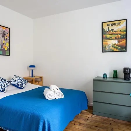 Bright & Functional - 18th Arrondissement פריז