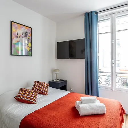 דירה Bright & Functional - 18th Arrondissement פריז