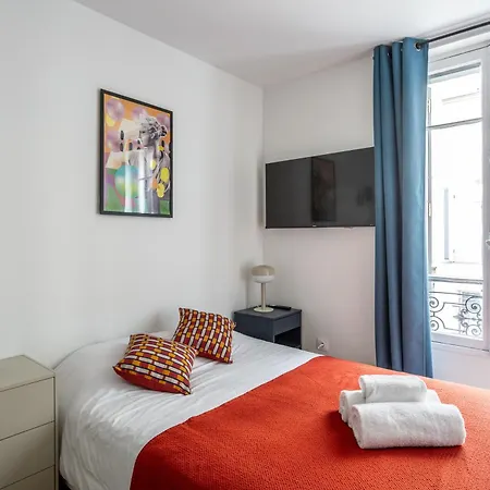Bright & Functional - 18th Arrondissement Apartamento *